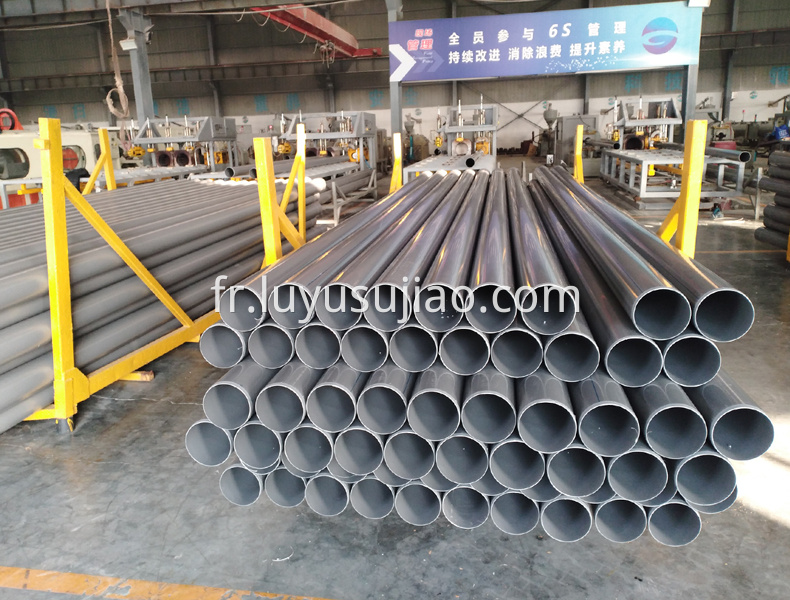 PVC irrigation pipe